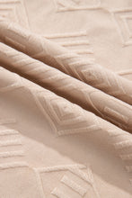 Load image into Gallery viewer, Parchment Plus Size Textured Drop Shoulder Crew Neck Sweatshirt