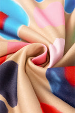 Load image into Gallery viewer, Khaki Multicolor Leopard Printed Drop Shoulder Pullover Sweatshirt