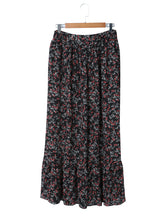 Load image into Gallery viewer, Multicolor Floral Ruffled Crop Top and Maxi Skirt Set