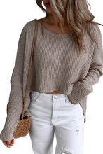 Load image into Gallery viewer, Slouchy Dolman Sleeve High Low Sweater