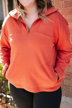 Load image into Gallery viewer, O-ring Zipper Pocketed Plus Size Sweatshirt