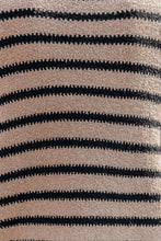 Load image into Gallery viewer, Striped Print Dropped Shoulder Loose Sleeve Sweater