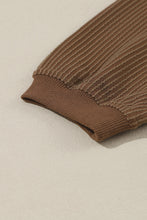 Load image into Gallery viewer, Khaki You Are Loved Print Corduroy Sweatshirt