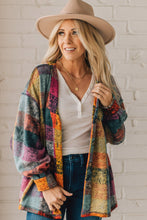 Load image into Gallery viewer, Multicolor Brushed Checked Western Buttoned Jacket