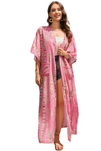 Load image into Gallery viewer, Bohemian Tie Dye Oversize Long Kimono