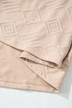 Load image into Gallery viewer, Parchment Plus Size Textured Drop Shoulder Crew Neck Sweatshirt