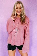 Load image into Gallery viewer, Thunder Bolt Sequin Oversized Hoodie