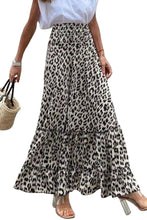 Load image into Gallery viewer, Embellished High Waist Frill Tiered Maxi Skirt
