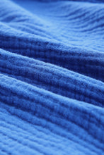 Load image into Gallery viewer, Textured Knotted Straps High Waist Wide Leg Romper