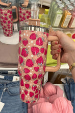 Load image into Gallery viewer, Strawberry Star Print 304 Stainless Steel Vacuum Cup
