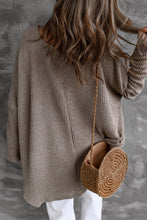 Load image into Gallery viewer, Slouchy Dolman Sleeve High Low Sweater