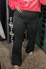 Load image into Gallery viewer, Gray Plus Size High Waist Slim Fit Flare Pants