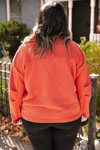 Load image into Gallery viewer, O-ring Zipper Pocketed Plus Size Sweatshirt