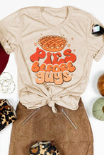 Load image into Gallery viewer, Khaki PIES BEFORE GUYS Thanksgiving Fashion Tee

