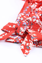 Load image into Gallery viewer, Multicolor Floral Ruffled Crop Top and Maxi Skirt Set