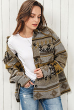 Load image into Gallery viewer, Western Aztec Print Jacket