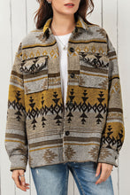 Load image into Gallery viewer, Western Aztec Print Jacket