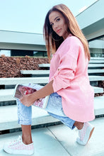 Load image into Gallery viewer, Crinkle Texture Roll-tab Sleeve Shirt