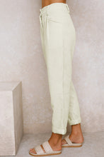 Load image into Gallery viewer, Beige Corduroy High Waist Straight Leg Pants