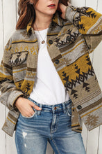 Load image into Gallery viewer, Western Aztec Print Jacket