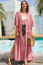 Load image into Gallery viewer, Bohemian Tie Dye Oversize Long Kimono