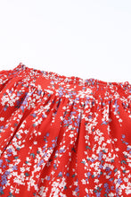Load image into Gallery viewer, Multicolor Floral Ruffled Crop Top and Maxi Skirt Set