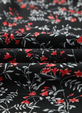 Load image into Gallery viewer, Multicolor Floral Ruffled Crop Top and Maxi Skirt Set