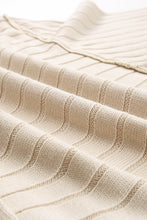 Load image into Gallery viewer, Exposed Seam Ribbed Knit Dolman Sweater