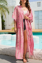 Load image into Gallery viewer, Bohemian Tie Dye Oversize Long Kimono