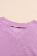 Load image into Gallery viewer, Knitted V Neck Buttoned Cuffs Sweater