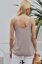 Load image into Gallery viewer, Spaghetti Strap Buttoned Tank Top
