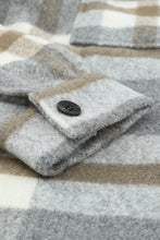 Load image into Gallery viewer, Plaid Print Pocket Women Shacket