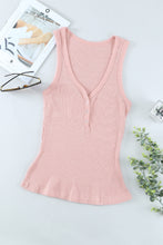 Load image into Gallery viewer, Ribbed Tank Top