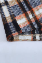 Load image into Gallery viewer, Geometric Plaid Print Pocketed Shacket