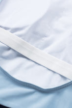 Load image into Gallery viewer, Color Block One Shoulder Backless One-piece Swimwear