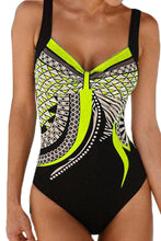 Load image into Gallery viewer, Tribal Print One Piece Swimsuit