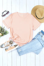 Load image into Gallery viewer, Solid Color Crew Neck Tee