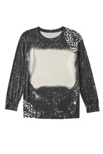 Load image into Gallery viewer, Retro Bleached Leopard Spot Pullover