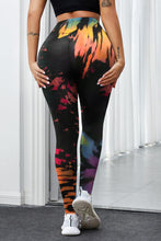 Load image into Gallery viewer, Multicolor Tie Dye Hollow Out Fitness Activewear Leggings