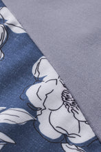 Load image into Gallery viewer, Floral Splicing Cowl Neck Hoodie