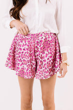 Load image into Gallery viewer, Leopard Print Flutter Casual Shorts