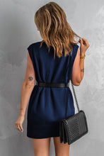 Load image into Gallery viewer, Dark Blue Knit Vest Pullover Sweater