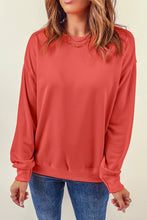 Load image into Gallery viewer, Plain Crew Neck Pullover Sweatshirt