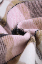 Load image into Gallery viewer, Geometric Plaid Print Pocketed Shacket