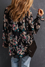 Load image into Gallery viewer, Wildflower Print Chiffon Blouse