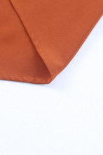 Load image into Gallery viewer, Ruffled Pleated Buttoned V Neck Blouse