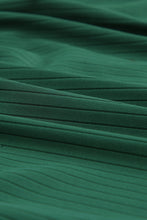 Load image into Gallery viewer, Ribbed Flounce Sleeve V Neck Babydoll Top