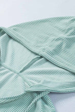 Load image into Gallery viewer, Loose Fit Ribbed V Neck Hoodie