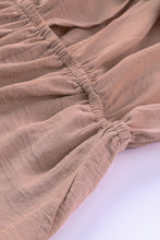 Load image into Gallery viewer, Tie Knot Puff Long Sleeve Romper