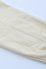 Load image into Gallery viewer, Leopard Print Detail Pocketed Corduroy Jacket